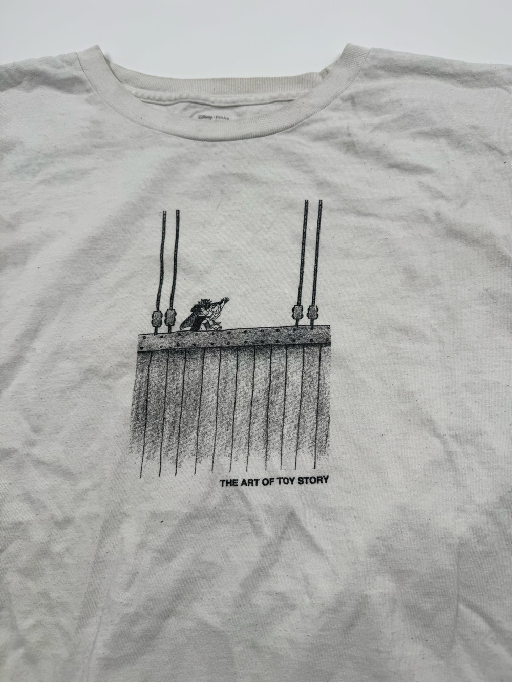 The Art of Toy Story White Graphic Tee
